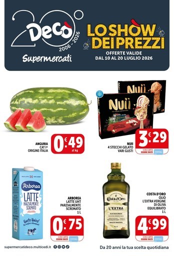 Lo show dei prezzi
