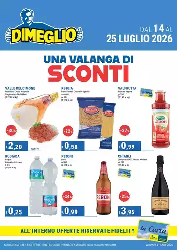 UNA VALANGA DI SCONTI UNA VALANGA DI SCONTI