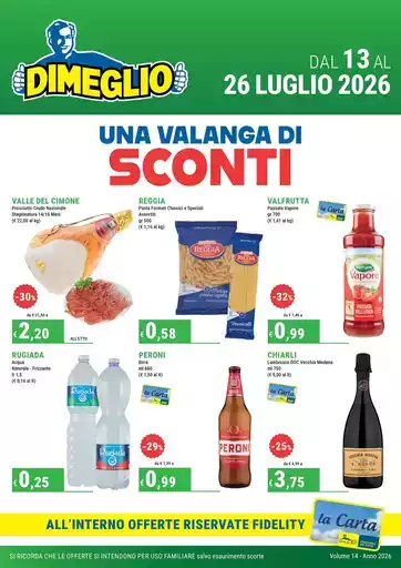 UNA VALANGA DI SCONTI