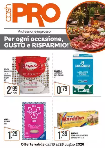 Per ogni occasione, gusto e risparmio! Per ogni occasione, gusto e risparmio!