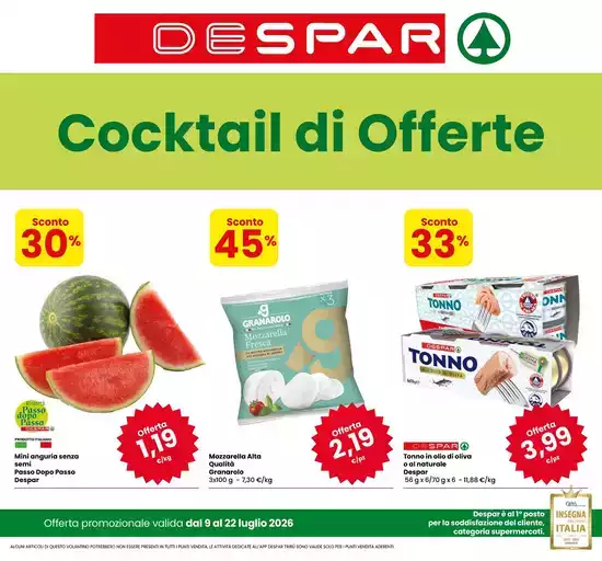 Cocktail di offerte