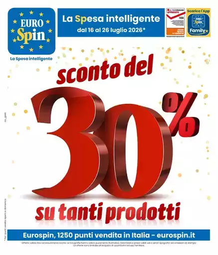 SCONTO DEL 30% SU TANTI PRODOTTI SCONTO DEL 30% SU TANTI PRODOTTI