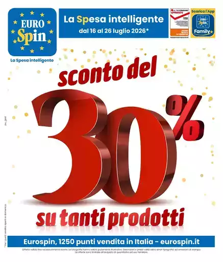 SCONTO DEL 30% SU TANTI PRODOTTI SCONTO DEL 30% SU TANTI PRODOTTI