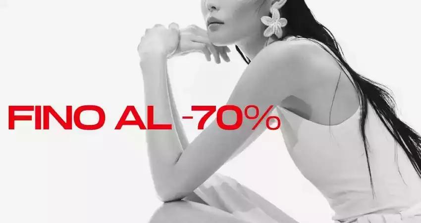 Saldi fino al -70% Saldi fino al -70%