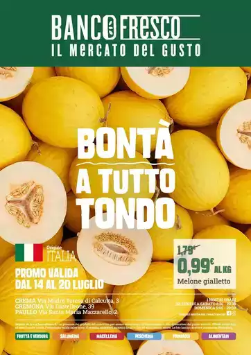 Bonta a tutto tondo