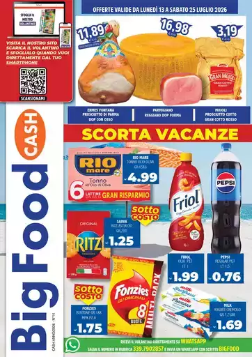 OFFERTE VALIDE DA LUNEDÌ 13 A SABATO 25 LUGLIO 2026
