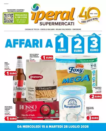 Affari a 1,2,3 €