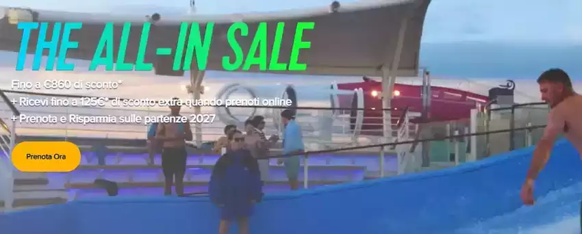 The all-in sale The all-in sale