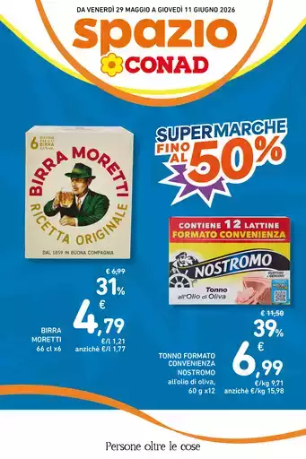 Offerte Spazio Conad: Super marche fino al 50% Offerte Spazio Conad: Super marche fino al 50%