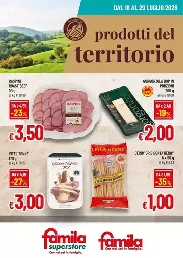 PRODOTTI DEL TERRITORIO PRODOTTI DEL TERRITORIO