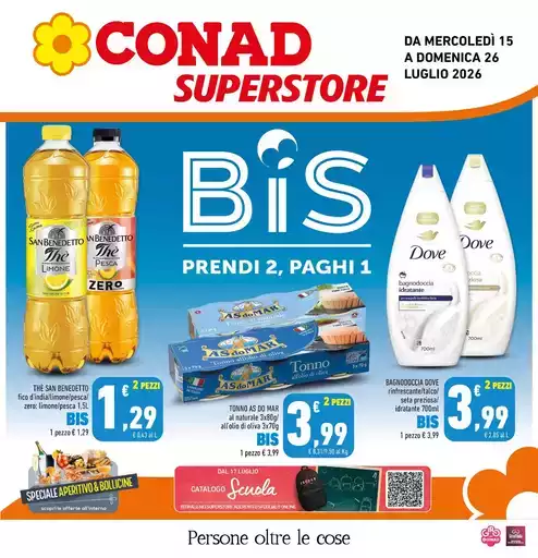 Bis - prendi 2, paghi 1 Bis - prendi 2, paghi 1