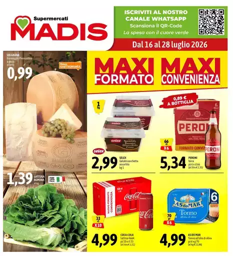 Madis formato Maxi convenienza Madis formato Maxi convenienza