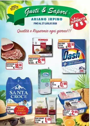 Qualità e Risparmio ogni giorno!!! Qualità e Risparmio ogni giorno!!!