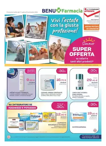 Vivi l'estate con la giusta protezione! Vivi l'estate con la giusta protezione!