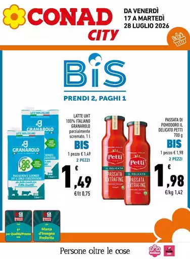 BIS, PRENDI 2 PAGHI 1 BIS, PRENDI 2 PAGHI 1