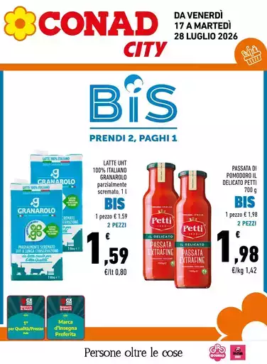 BIS, PRENDI 2 PAGHI 1 BIS, PRENDI 2 PAGHI 1