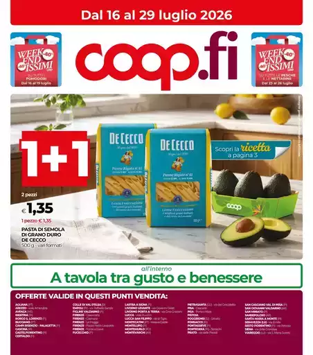 Dal 16 al 29 luglio 2026 Dal 16 al 29 luglio 2026