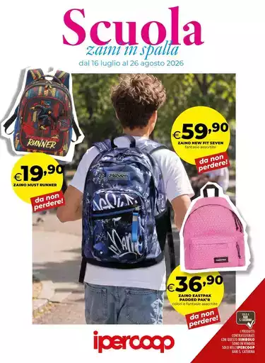 Scuola, zaini in spalla Scuola, zaini in spalla