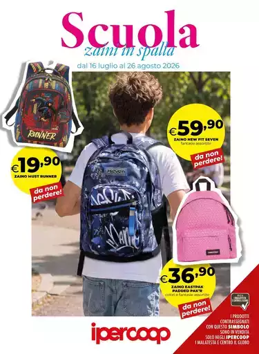 Scuola, zaini in spalla Scuola, zaini in spalla
