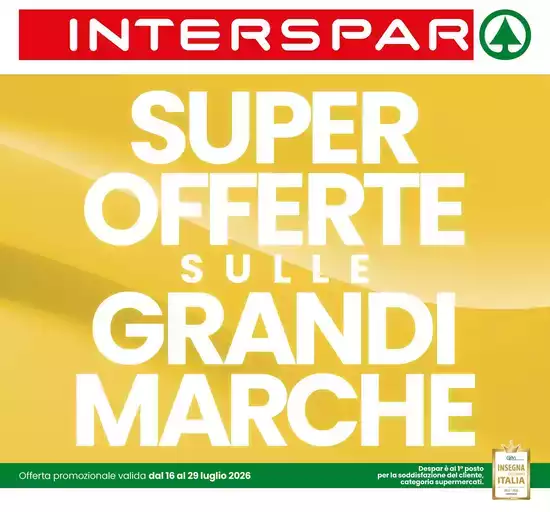 Super offerte sulle grandi marche Super offerte sulle grandi marche