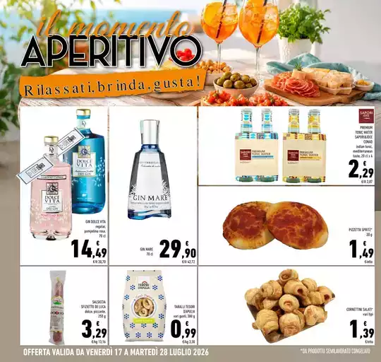 IL MOMENTO APERITIVO IL MOMENTO APERITIVO
