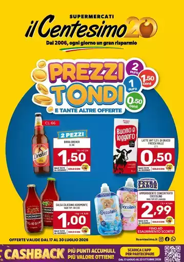 Prezzi tondi Prezzi tondi