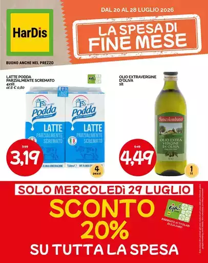 La spesa di fine mese La spesa di fine mese