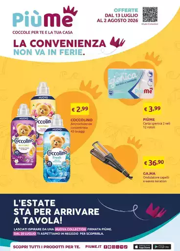 La convenienza non va in ferie. La convenienza non va in ferie.