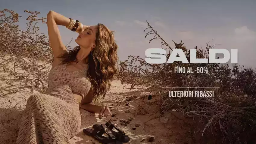 Saldi fino al -50% Saldi fino al -50%