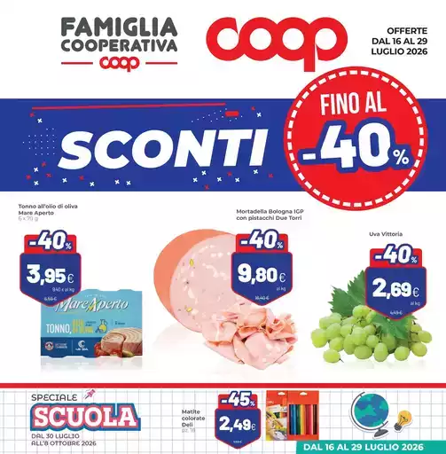 Fino al 40% Fino al 40%