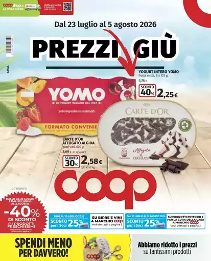 Prezzi giu