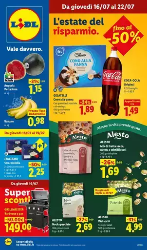 L'estate del risparmio. Fino al -50%