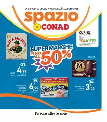 SUPERMARCHE FINO AL 50%