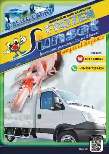 Offerte valide dal 19 luglio al 8 agosto 2026 Offerte valide dal 19 luglio al 8 agosto 2026