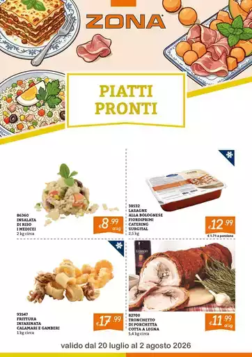 Piatti pronti Piatti pronti