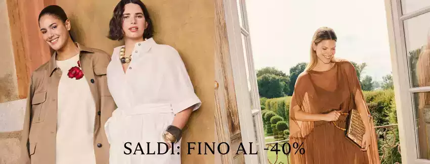 Saldi: Fino al -40% Saldi: Fino al -40%