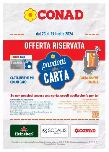 PRODOTTI ALLA CARTA PRODOTTI ALLA CARTA