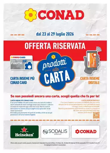 PRODOTTI ALLA CARTA PRODOTTI ALLA CARTA