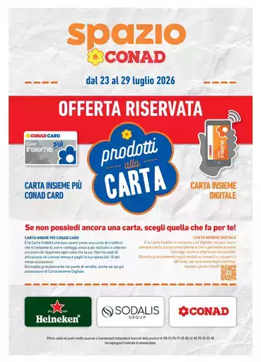 PRODOTTI ALLA CARTA PRODOTTI ALLA CARTA