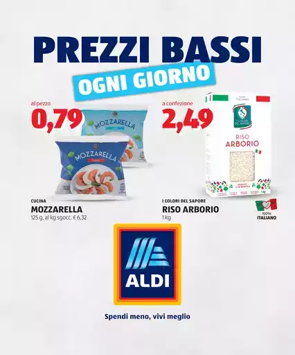 Prezzi bassi ogni giorno! Prezzi bassi ogni giorno!