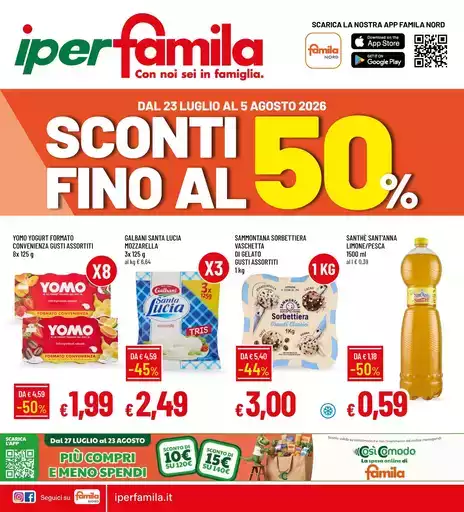 SCONTI FINO AL 50% SCONTI FINO AL 50%