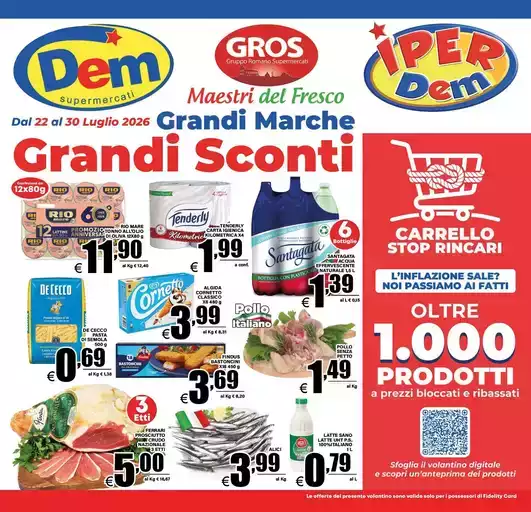 Grandi sconti