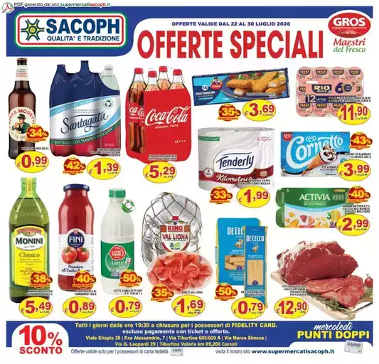Offerte speciali
