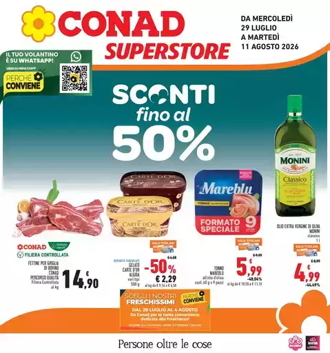 Sconti fino al 50%