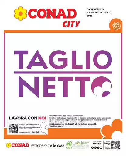 TAGLIO NETTO