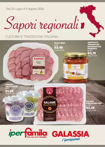 SAPORI REGIONALI SAPORI REGIONALI