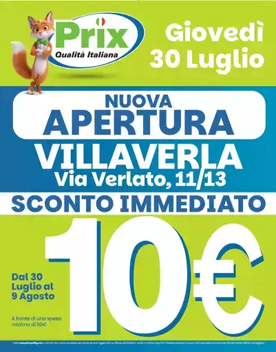 Nuova apertura Nuova apertura