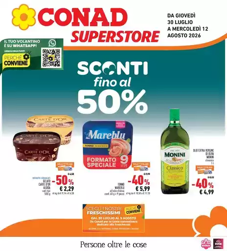 Sconti fino al 50%