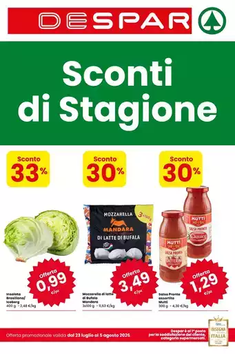 Sconti di stagione