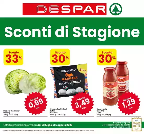 Sconti di stagione